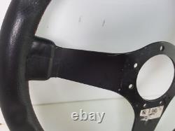 Volant Sportif OBA Alfa Romeo Spider Fiat 131 Ritmo Abarth Fulvia 37 Cm Cuir