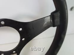 Volant Sportif OBA Alfa Romeo Spider Fiat 131 Ritmo Abarth Fulvia 37 Cm Cuir