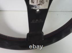Volant Sportif OBA Alfa Romeo Spider Fiat 131 Ritmo Abarth Fulvia 37 Cm Cuir