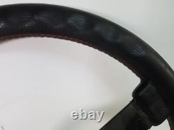Volant Sportif OBA Alfa Romeo Spider Fiat 131 Ritmo Abarth Fulvia 37 Cm Cuir