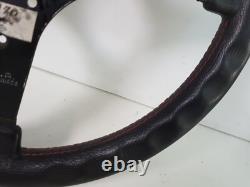 Volant Sportif OBA Alfa Romeo Spider Fiat 131 Ritmo Abarth Fulvia 37 Cm Cuir